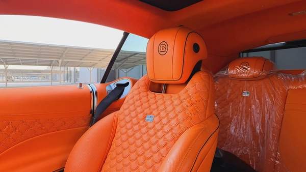 Mercedes S63 Coupe original brabus kit