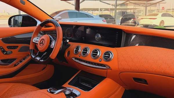 Mercedes S63 Coupe original brabus kit