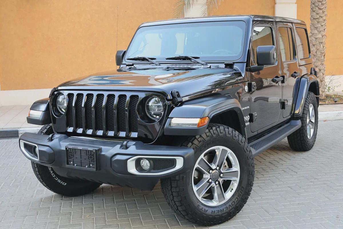 Jeep Wrangler Unlimited-SAHARA-2021-60000KM-GCC SPECS under warranty-1-1