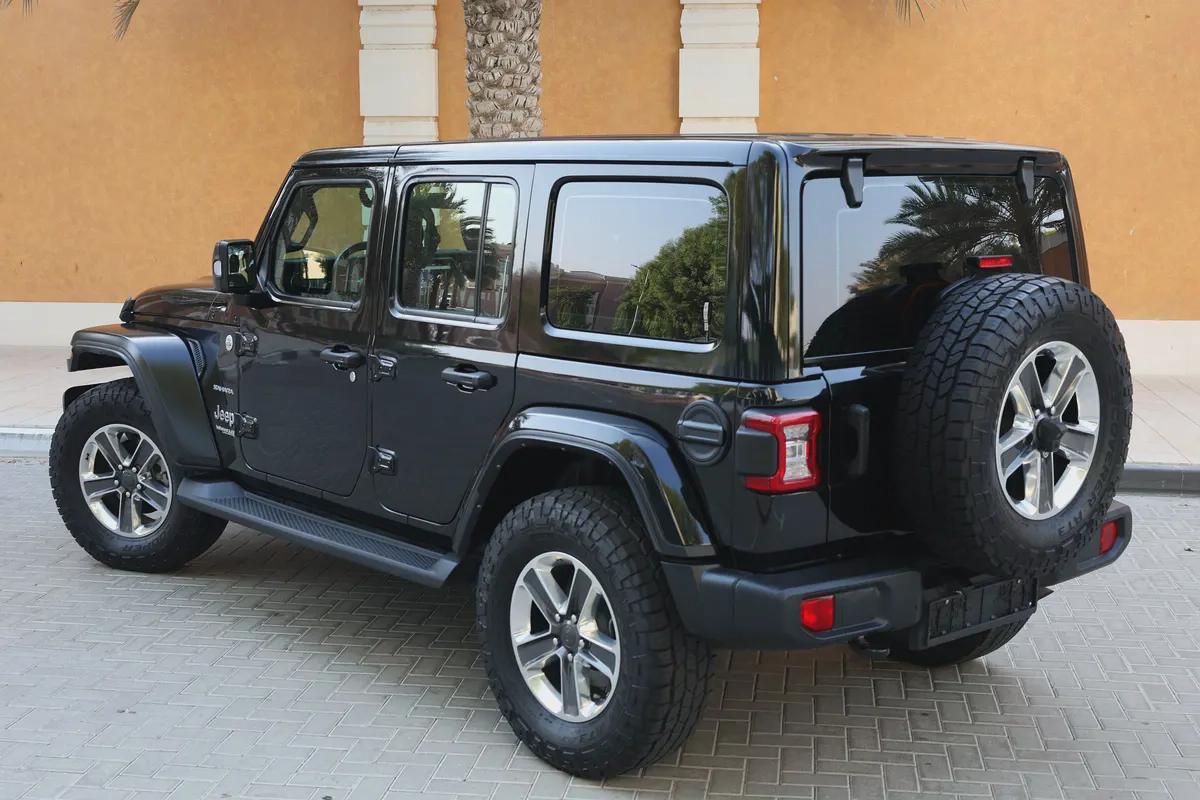 Jeep Wrangler Unlimited-SAHARA-2021-60000KM-GCC SPECS under warranty-2-2