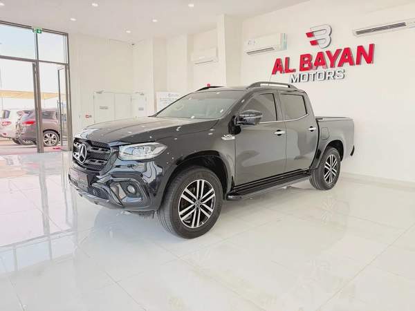 مرسيدس X350 d بيك اب اسود / اسود مواصفات اروبية Mercedes-Benz X Class X 350 d 2020 - European Specs
