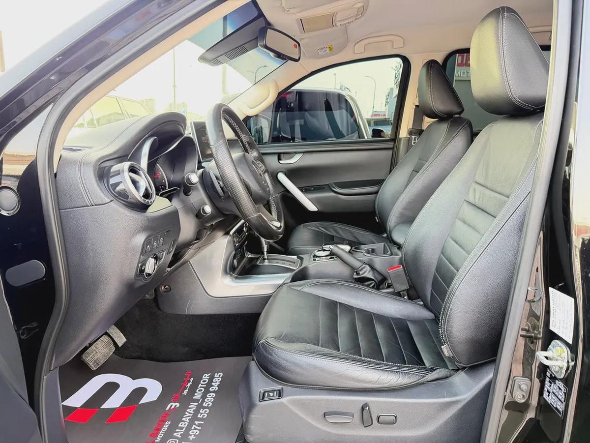 مرسيدس X350 d بيك اب اسود / اسود مواصفات اروبية Mercedes-Benz X Class X 350 d 2020 - European Specs-6-6