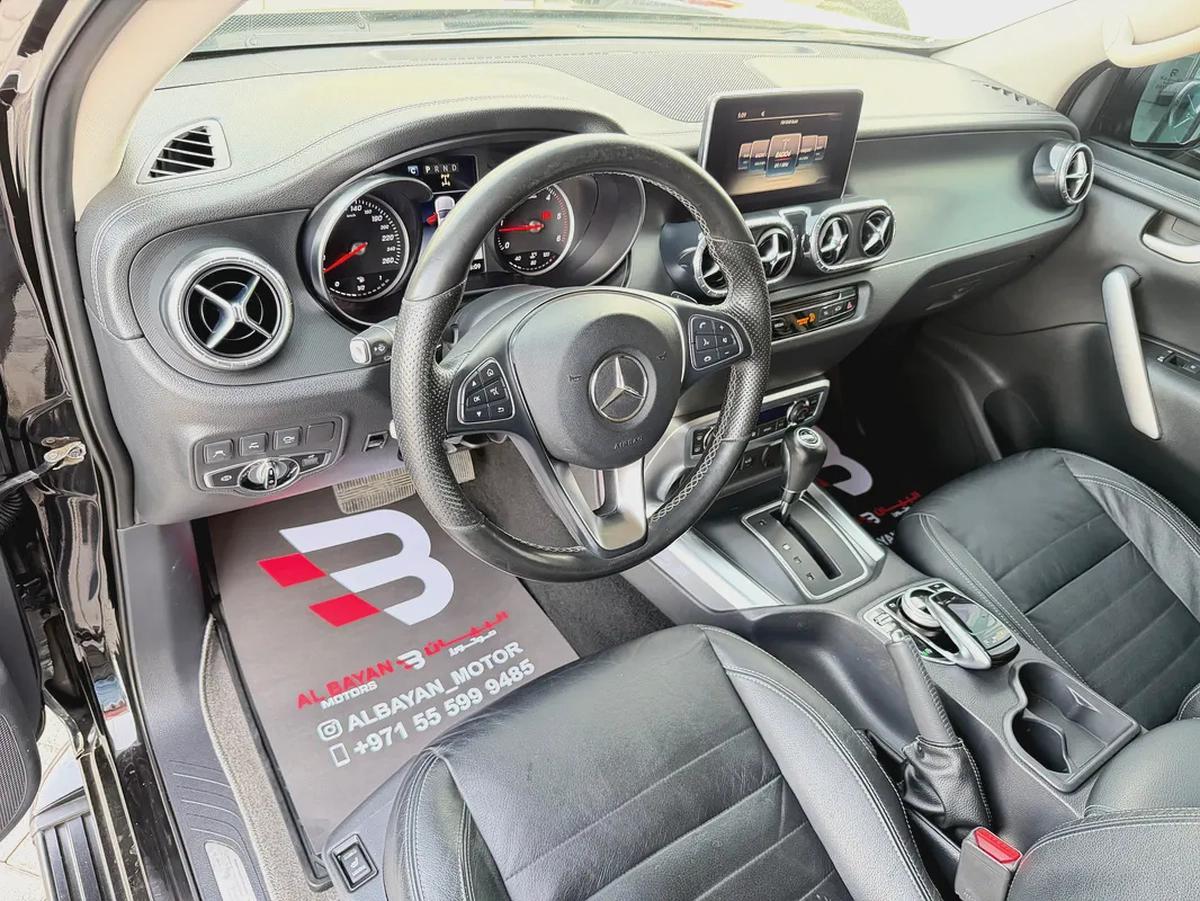 مرسيدس X350 d بيك اب اسود / اسود مواصفات اروبية Mercedes-Benz X Class X 350 d 2020 - European Specs-7-7