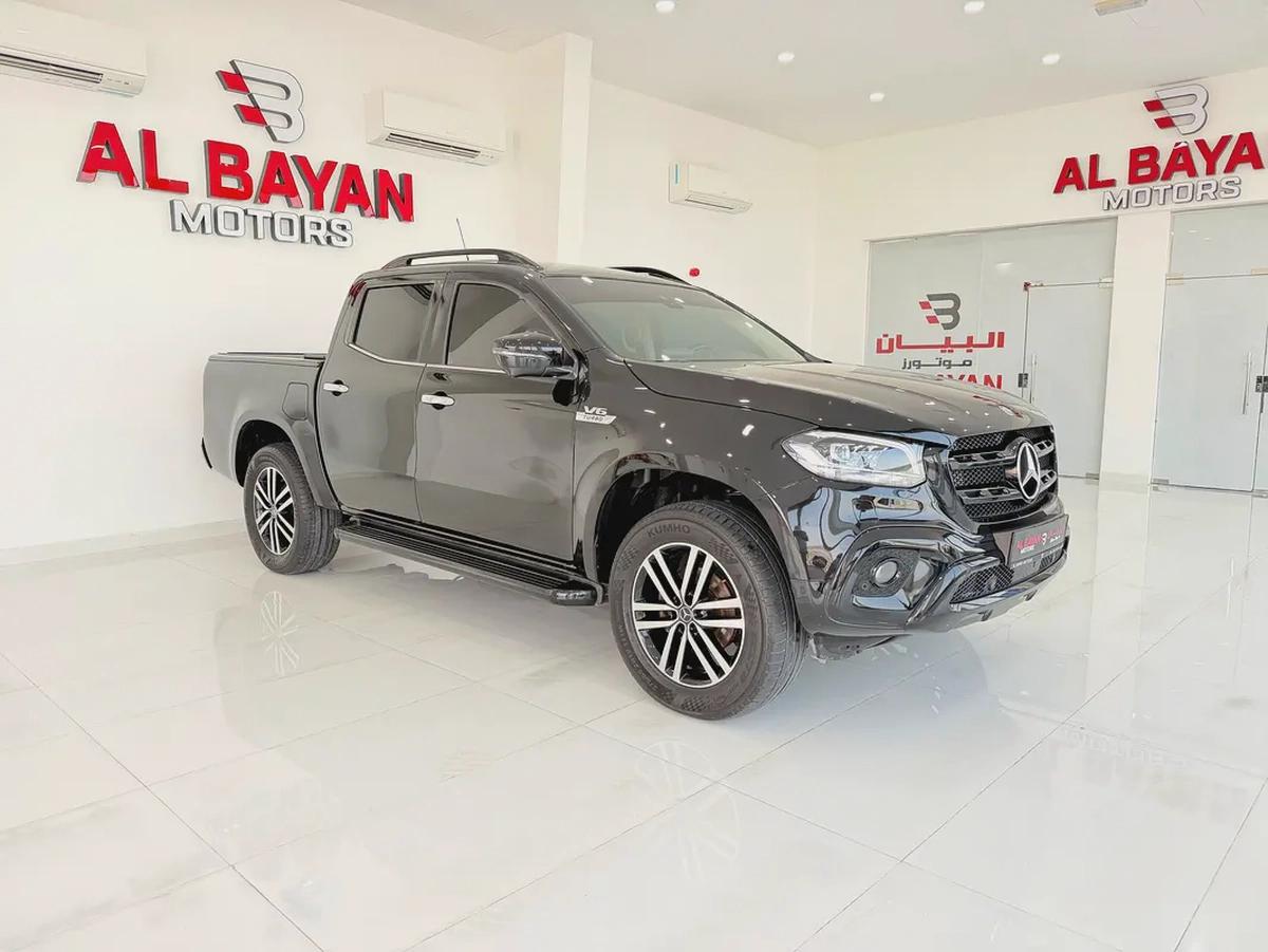 مرسيدس X350 d بيك اب اسود / اسود مواصفات اروبية Mercedes-Benz X Class X 350 d 2020 - European Specs-14-14