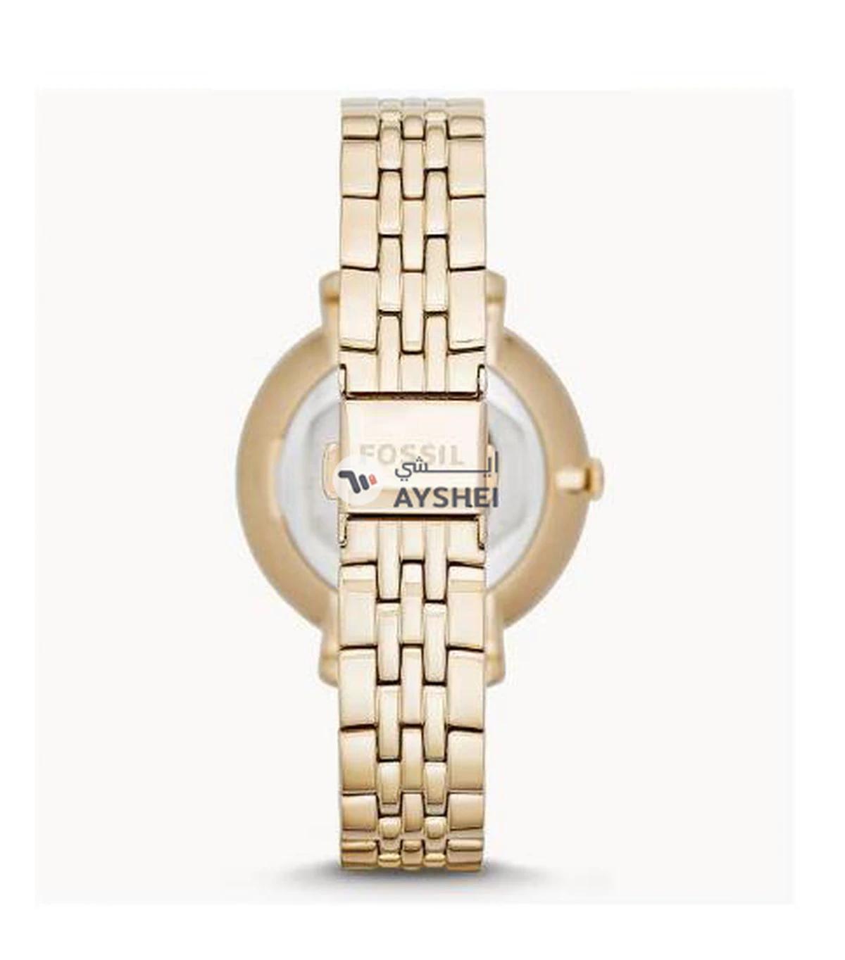 FOSSIL Women's Jacqueline Analog Watch ES3434 - 36 mm - Gold-0-portrait