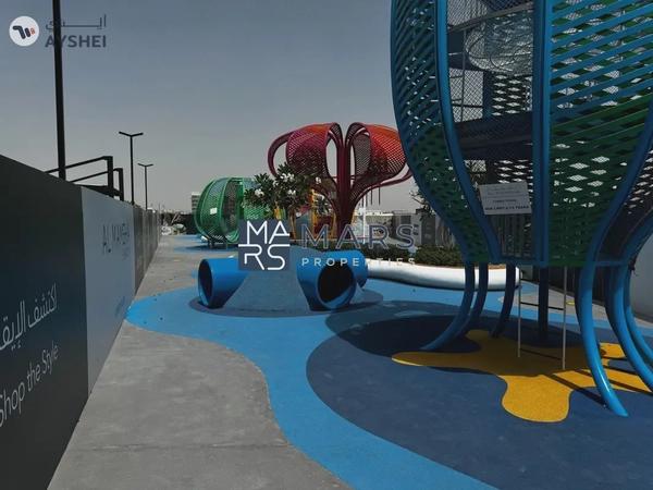 Luxurious one bedroom with a huge terrace and all facilities in community available in 50k.