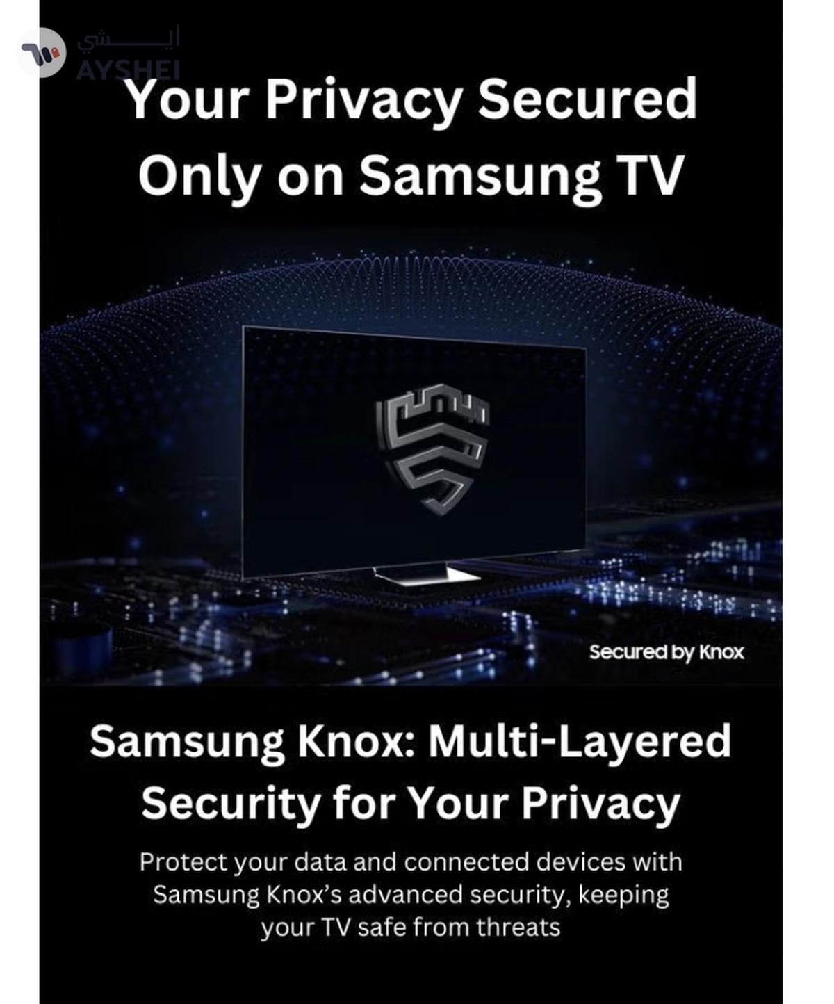 Samsung 50-Inch Crystal UHD DU7000 4K Tizen OS Smart TV with HDR 10+, PurColor, Knox Security With 2.0 Channel Soundbar 30W, HDMI ARC, Bluetooth, USB, MP3, FM Station 50DU7000+SOUNDBAR Black-6-6