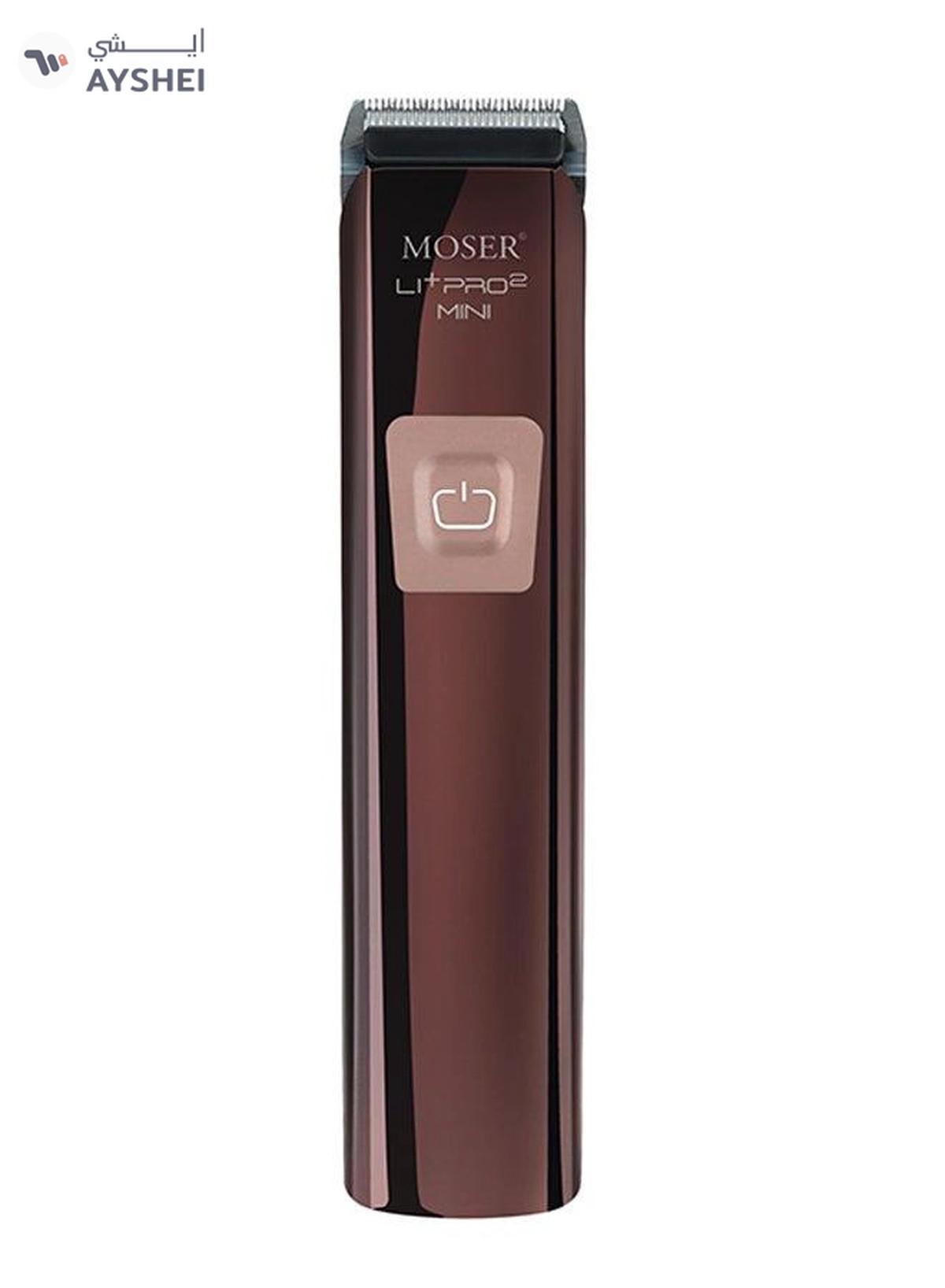 MOSER Li+Pro2 Mini Professional Cord/Cordless Hair Trimmer Brown-0-0