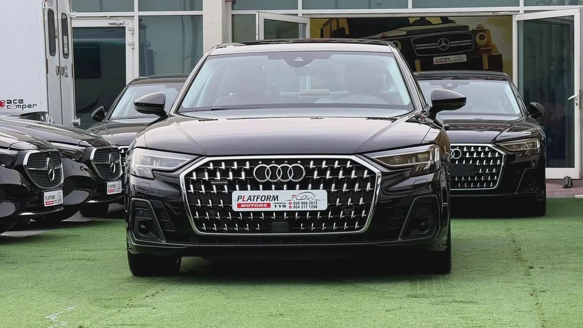 اودي A8L موديل ٢٠٢٦ خليجي تحت الضمان2026 Audi A8L quattro - GCC Specs - Brand New-1-1
