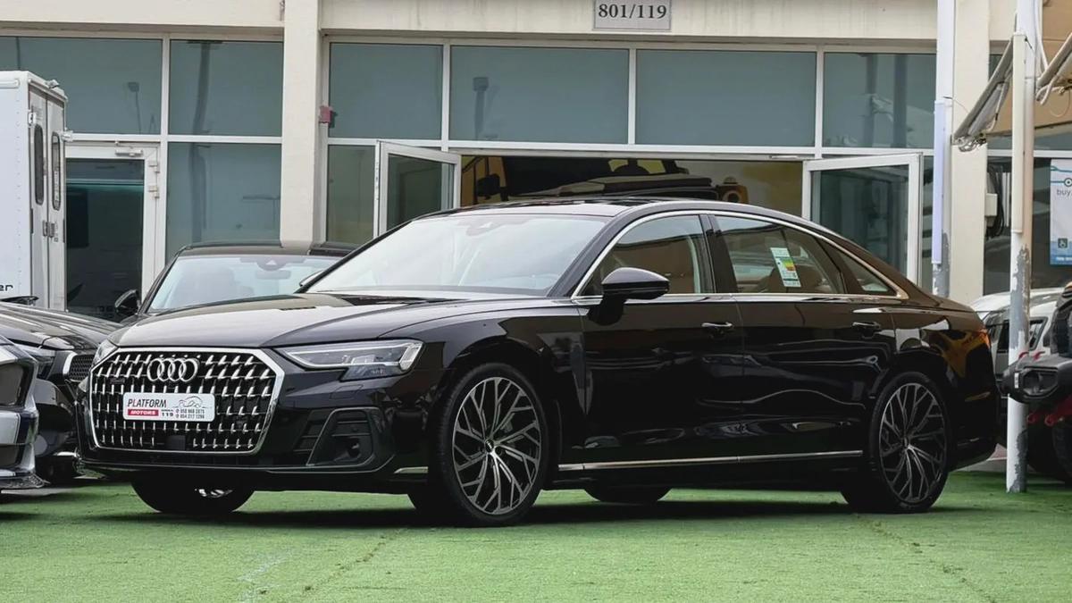 اودي A8L موديل ٢٠٢٦ خليجي تحت الضمان2026 Audi A8L quattro - GCC Specs - Brand New-2-2