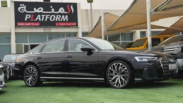 اودي A8L موديل ٢٠٢٦ خليجي تحت الضمان2026 Audi A8L quattro - GCC Specs - Brand New
