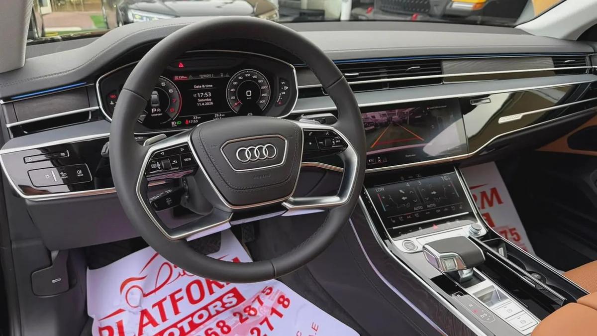 اودي A8L موديل ٢٠٢٦ خليجي تحت الضمان2026 Audi A8L quattro - GCC Specs - Brand New-10-10