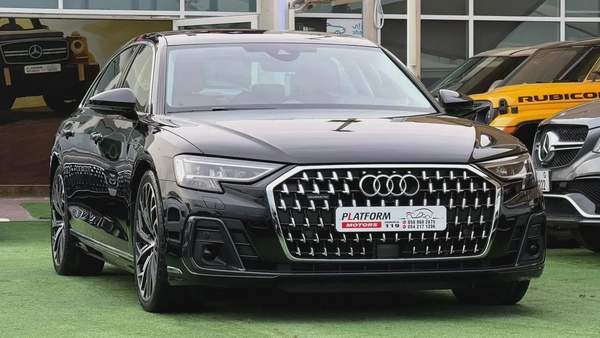 اودي A8L موديل ٢٠٢٦ خليجي تحت الضمان2026 Audi A8L quattro - GCC Specs - Brand New