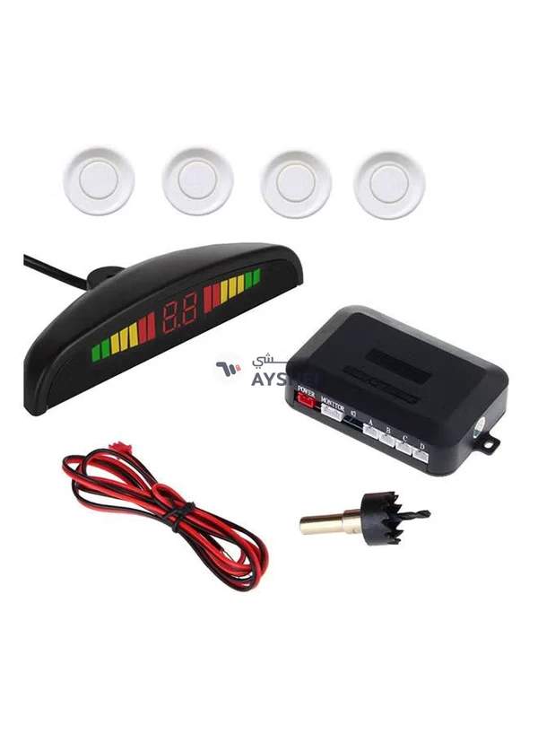 Generic 4-Piece LED Car Parking Sensors With Monitor