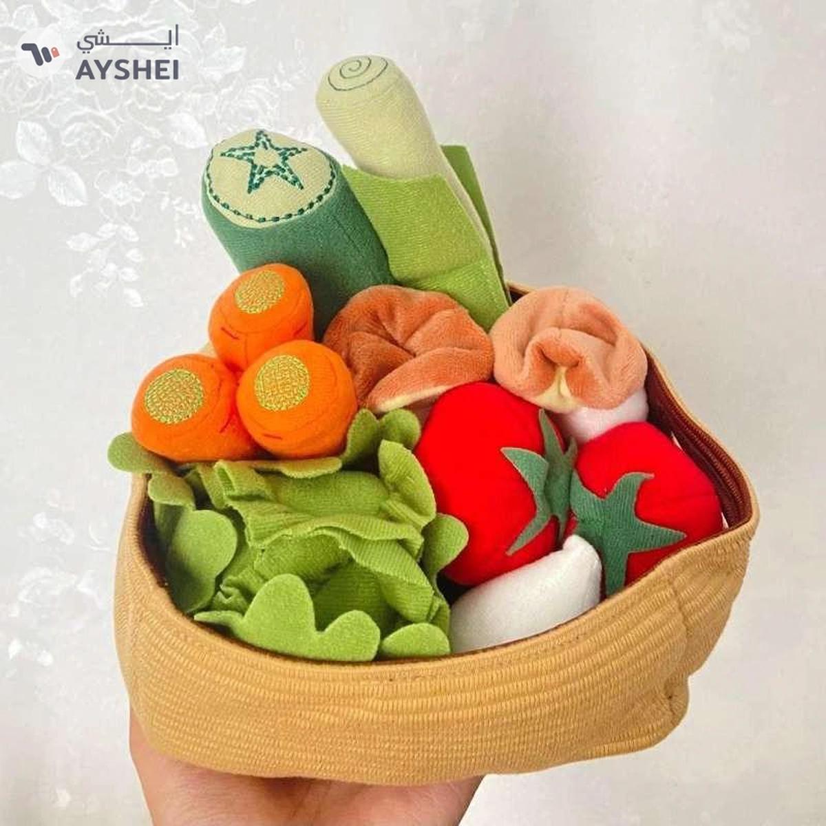 Ikea Duktig Play Food Set Soft Toy – 14 Pc Vegetables for Kids and Children-4-4