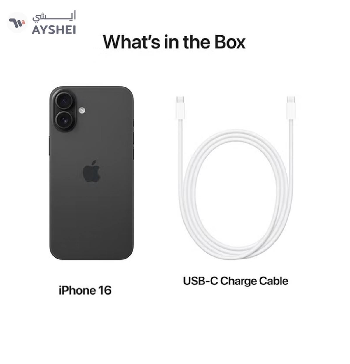 Apple iPhone 16 128GB Black 5G With FaceTime - International Version-5-5