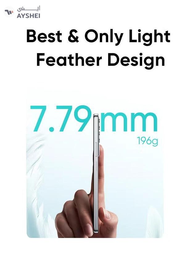 Realme C71 Dual SIM White Swan 8GB RAM 256GB 4G- Middle East Version