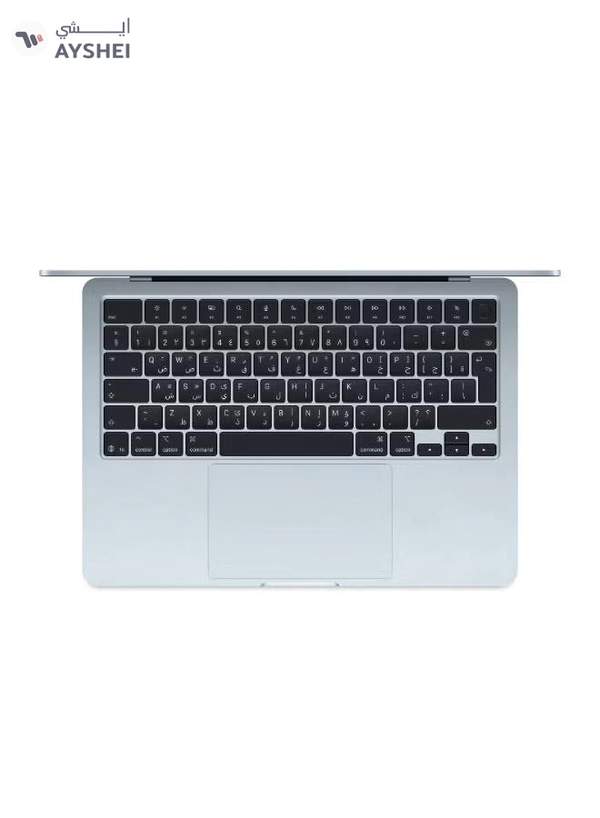 Apple New 2025 MacBook Air MC6U4 13-Inch Display, Apple M4 Chip 10-Core CPU 10-Core GPU Processor/16GB RAM/512GB SSD/macOS(International Version) English Sky Blue
