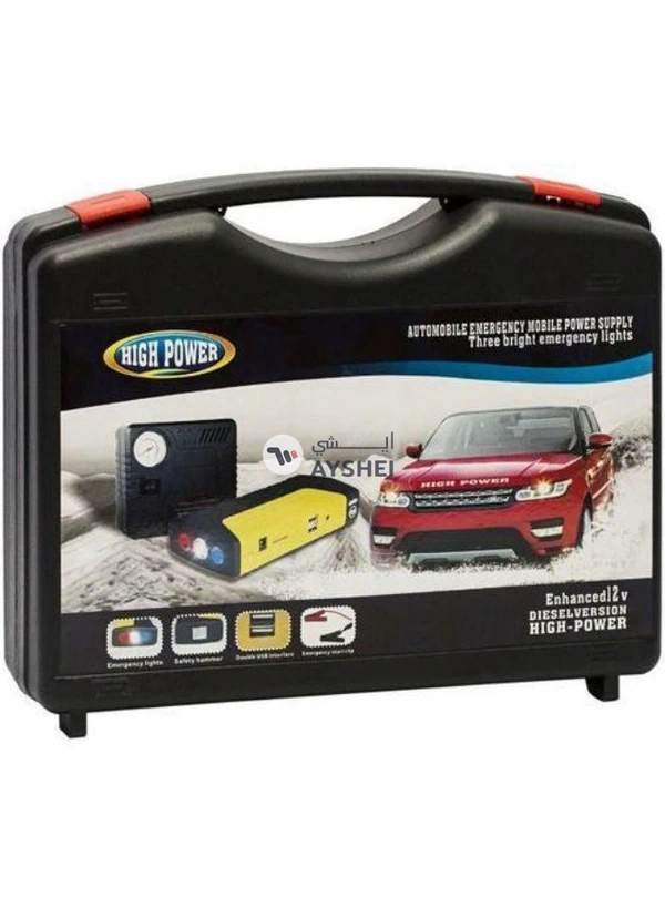 High Power Jump Starter With Air Compressor