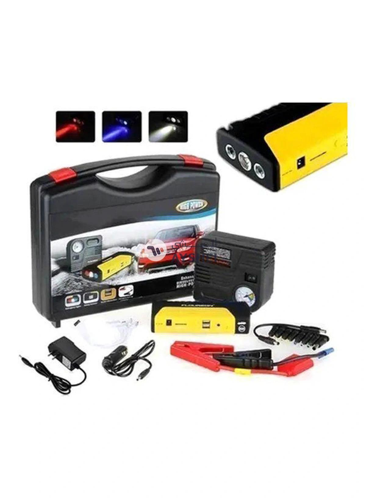 High Power Jump Starter With Air Compressor-2-2