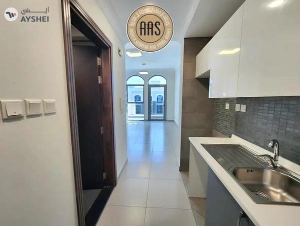 Like a brand new studio 50k || with gas cooking range || with all amenities in arjan dubai
