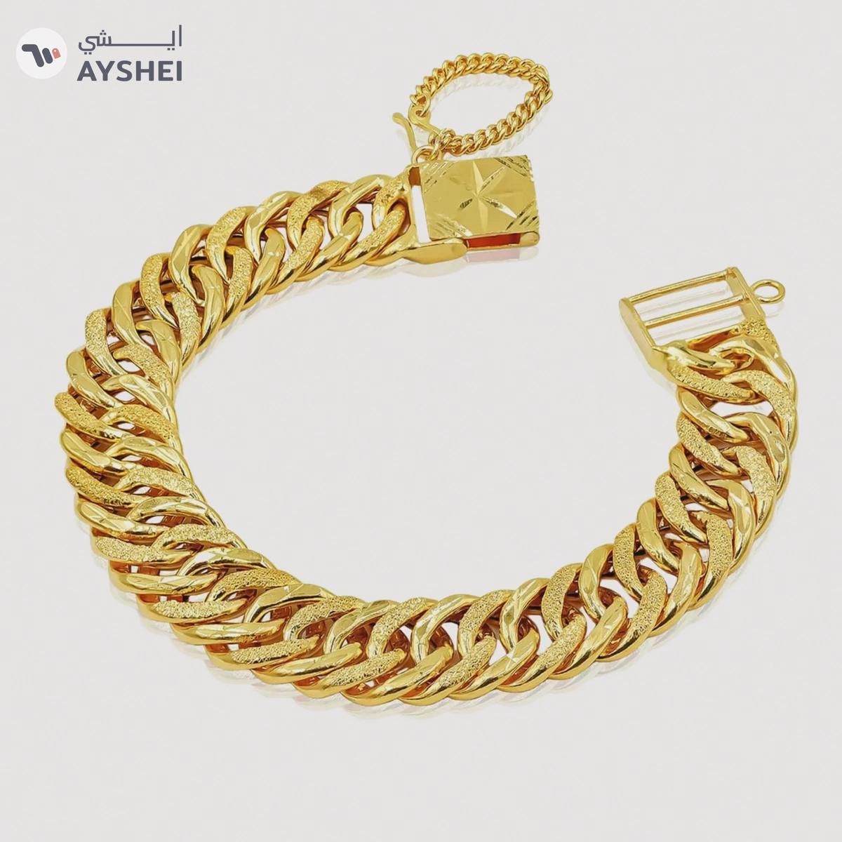 30 Grams 22 Karat Gold Mega Bracelet-1-1