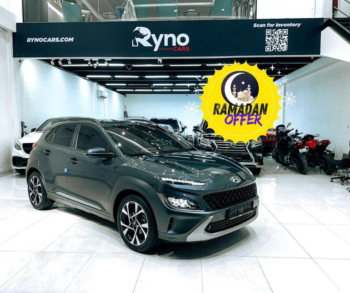 AED 910 // 20%DP // 2022 Hyundai Kona Comfort // *FREE: Insurance; Registration; Tinting; Salik Tag-0-0