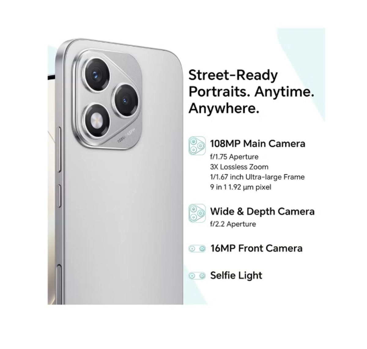 Honor 400 LITE Dual SIM Velvet Grey 8GB RAM 256GB 5G-4-4