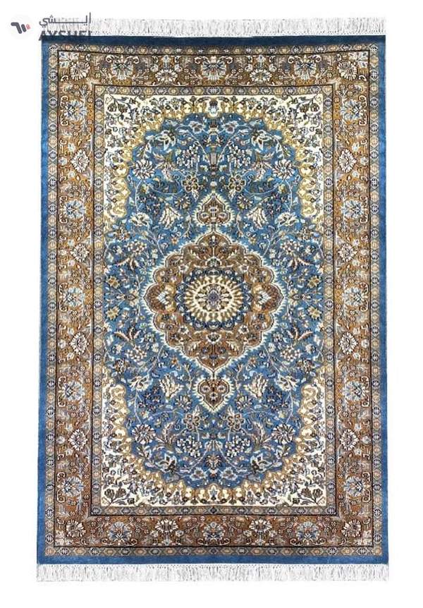 Antique handmade pashmina woolen carpet