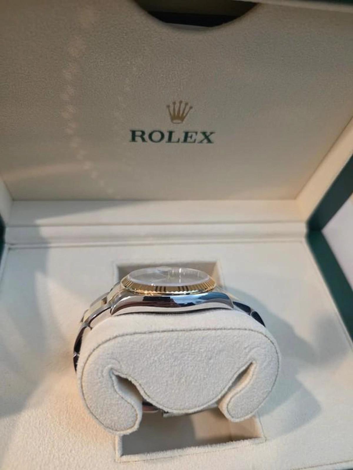 Rolex Datejust 36mm Wimbeldon Yellow Gold and Steel 126233 | 2023 | Like New | Original Box and Paper-2-2