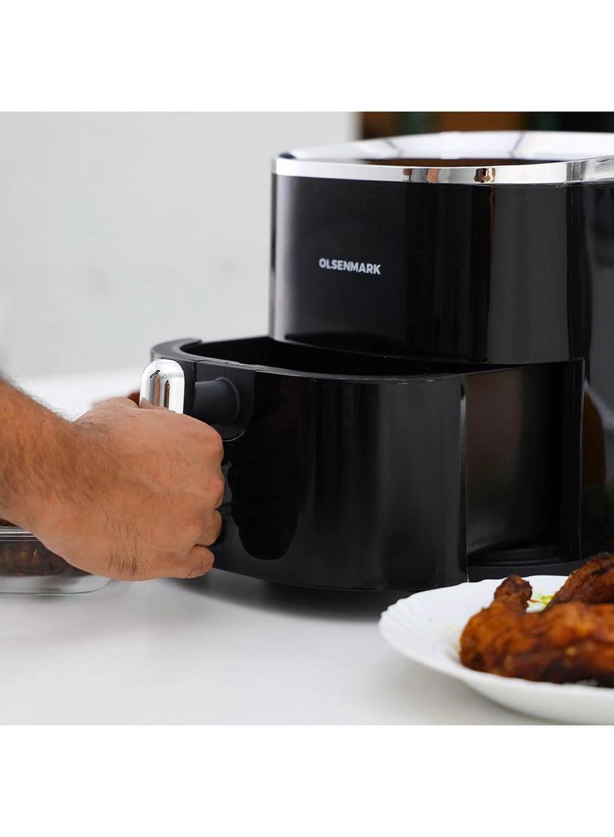 Olsenmark 3.5L Digital Air Fryer – Oil-Free Healthy Cooking with Non-Stick Pot & Tray-1-1