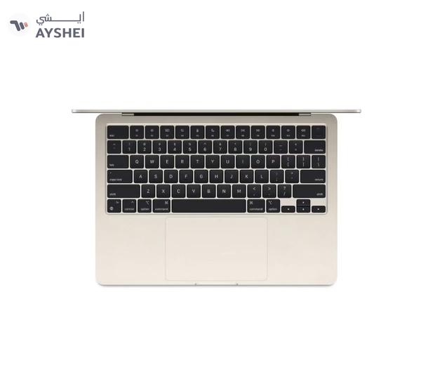 Apple New 2025 MacBook Air MW0Y3 13-Inch Display, Apple M4 Chip 10-Core CPU 8-Core GPU Processor/16GB RAM/256GB SSD/macOS(International Version) English Starlight