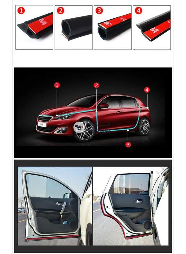 Generic Car Door Seal Strip