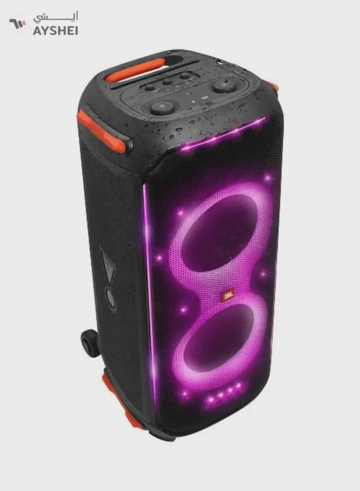 JBL Partybox 710 built-in lights splashproof Powerful sound 800W-5-5
