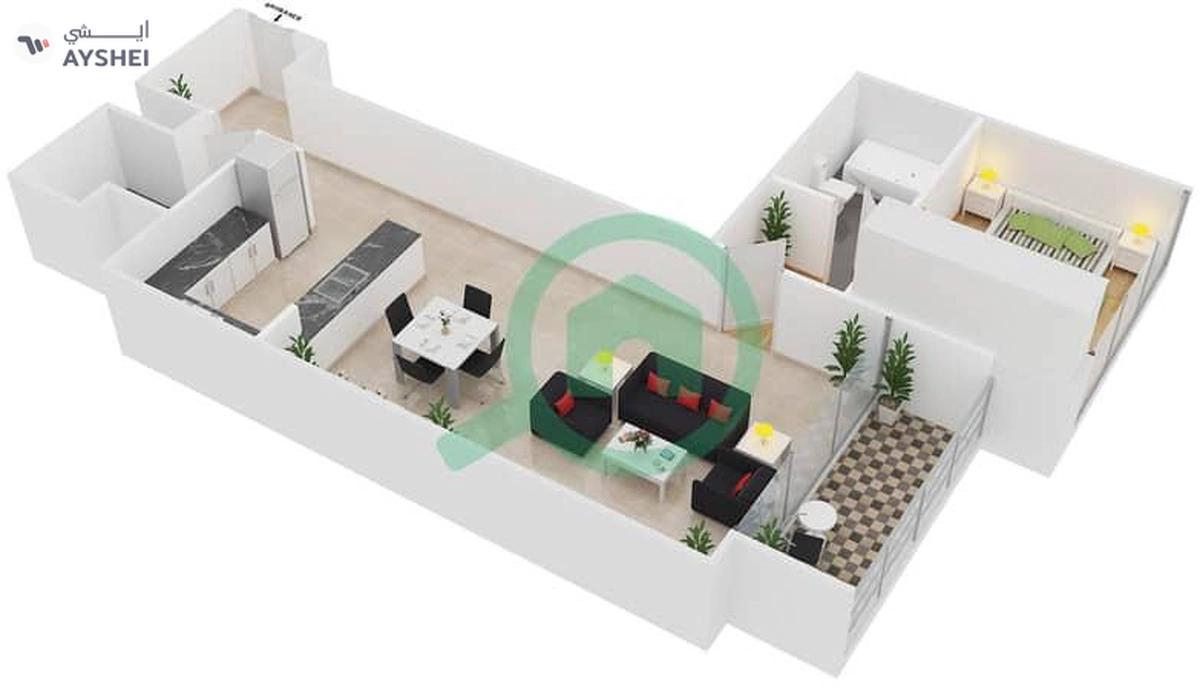 Al Maha Tower, Marina Square, Al Reem Island, Abu Dhabi-0-landscape