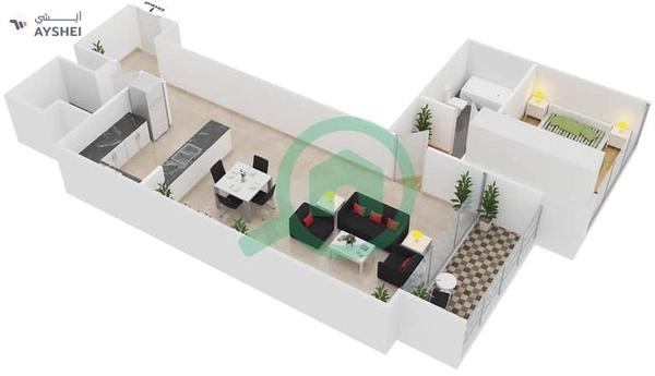 Al Maha Tower, Marina Square, Al Reem Island, Abu Dhabi