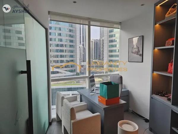 Modern Fully Fitted Office in B2B Tower | Rented | High ROI