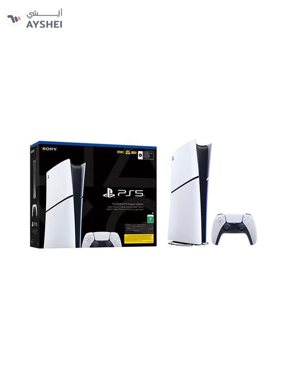 Sony PlayStation 5 (UAE Version) Console Digital Version With Controller - 1 Year Jumbo Warranty-1-1