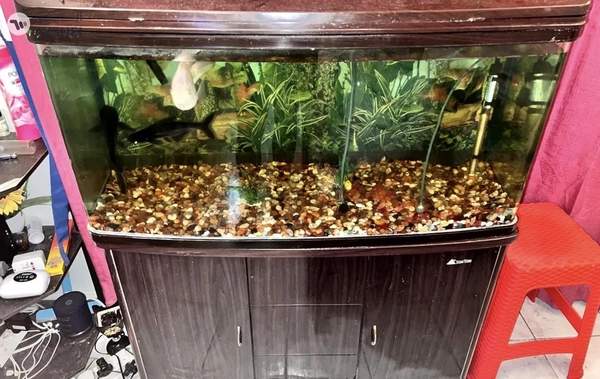 Aquarium 1 meter for sale Aed 550