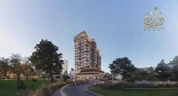 Furnished Studio Hotel Apt | Azizi Sikander | Park & Skyline View