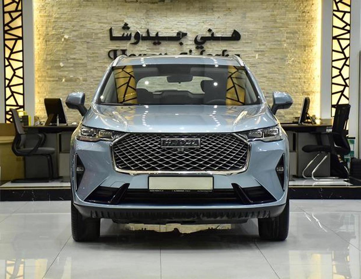 Haval H6 2.0 GDiT ( 2023 Model ) in Blue Color GCC Specs-0-0