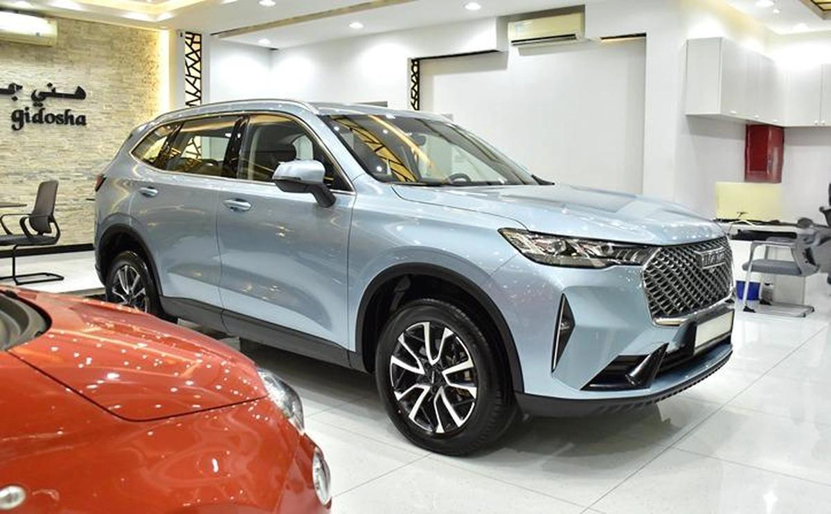 Haval H6 2.0 GDiT ( 2023 Model ) in Blue Color GCC Specs-8-8
