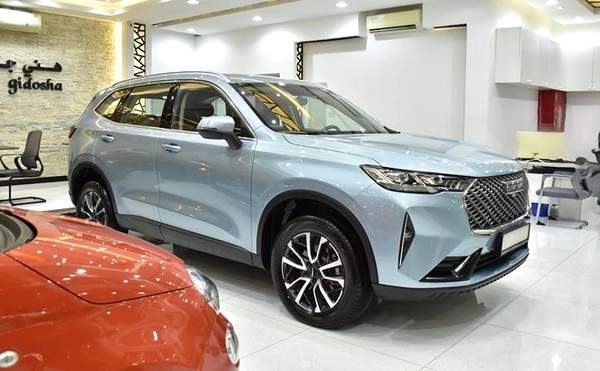 Haval H6 2.0 GDiT ( 2023 Model ) in Blue Color GCC Specs