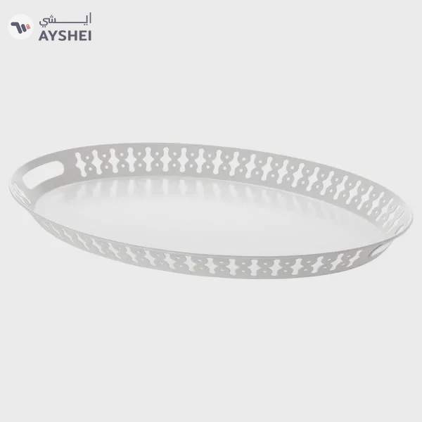 ROMANTISK White Serving Tray - 52x39 cm