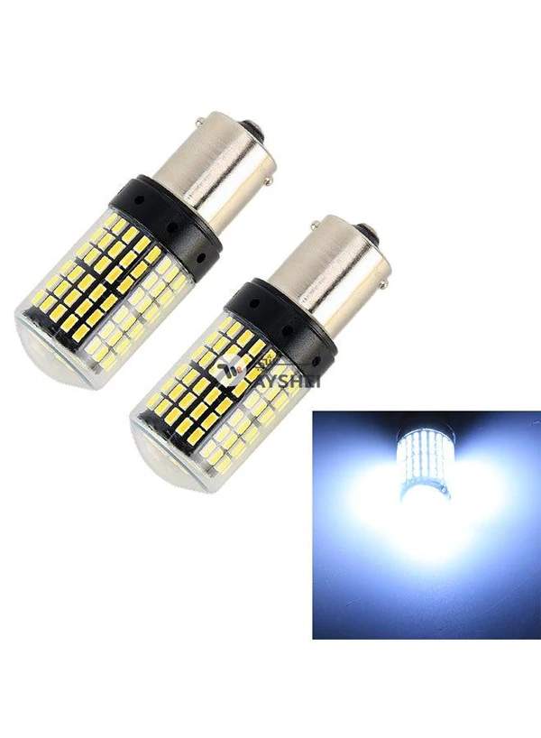 Generic 2-Piece 1156 BAU15S DC12V 18W 1080LM Car Auto Turn Lights With SMD-3014 Lamps