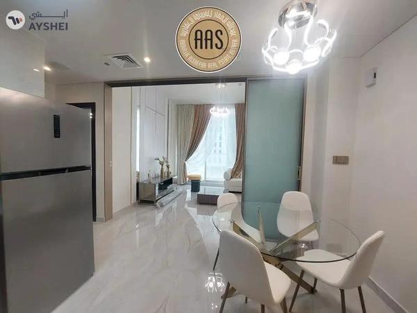 Fully furnished luxury 1bhk just 85k in Gemz by Danube with Study Room