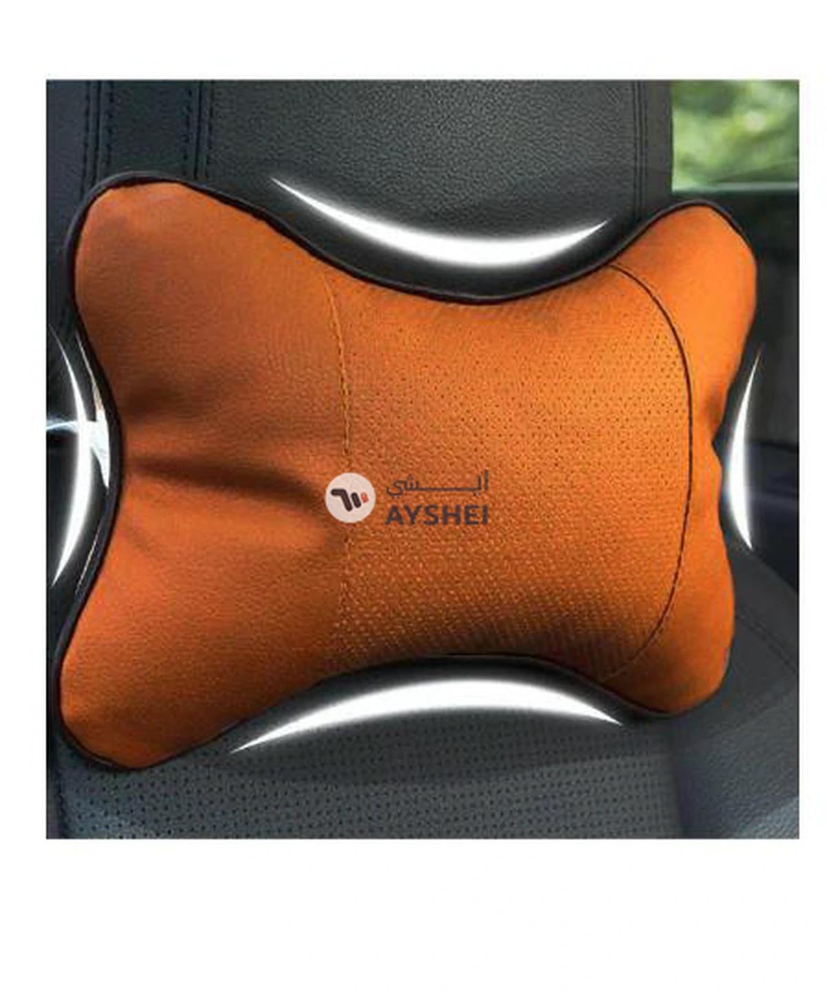 Bluelans Hole-Digging Car Headrest Neck Auto Safety Pillow-3-3