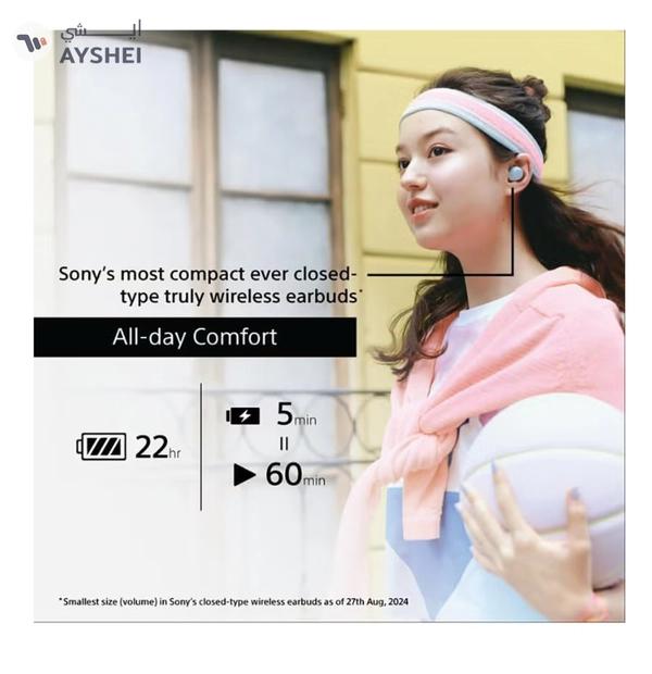 Sony WF-C510 Truly Wireless Earbuds, 22 hours battery