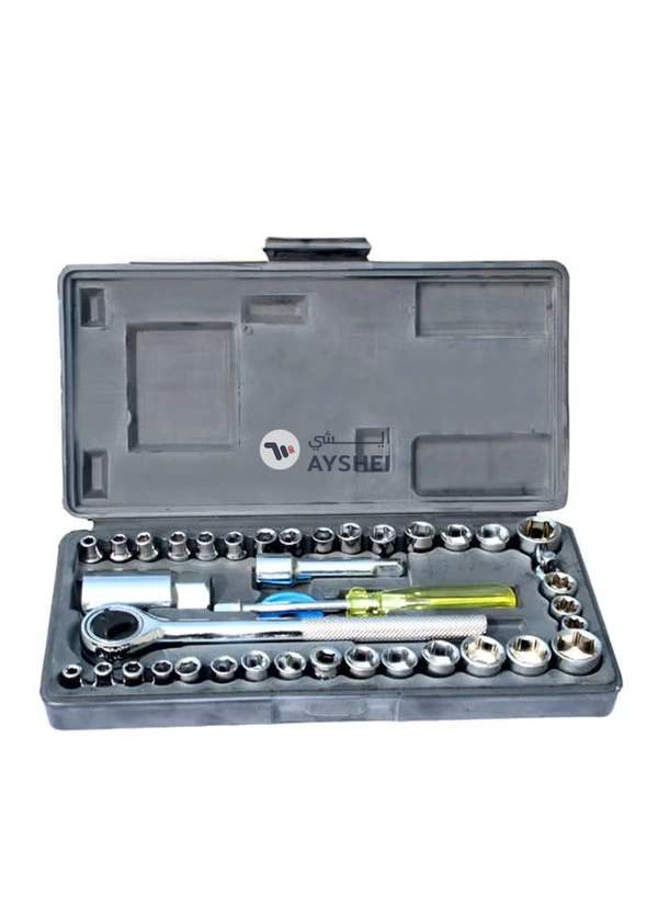 Generic 40-Piece Motorcycle Tool Box Set
