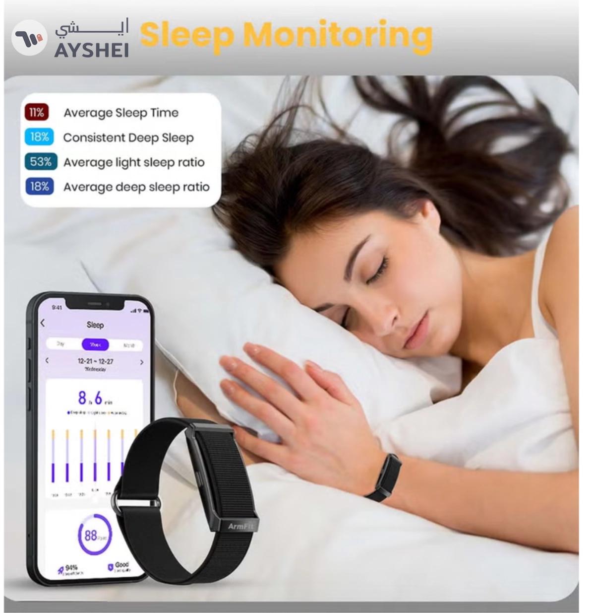 ArmFit Deep Zeero Membership fee fitness tracker band-1-portrait